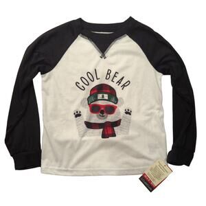 Jammies for Families Cool Bear Top, NWT, XS